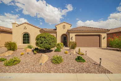 AMAZING RESORT LIVING w/ OPEN WASH VIEWS! Enter this beautifully on Poston Butte Golf Club in Arizona - for sale on GolfHomes.com, golf home, golf lot