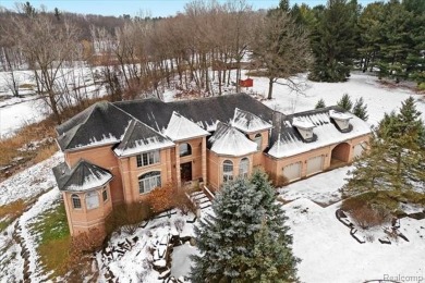 Discover unparalleled luxury and craftsmanship in this stunning on Bruce Hills Golf Course in Michigan - for sale on GolfHomes.com, golf home, golf lot