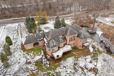 Discover unparalleled luxury and craftsmanship in this stunning on Bruce Hills Golf Course in Michigan - for sale on GolfHomes.com, golf home, golf lot