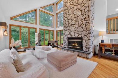 Nestled on nearly two acres of lush, tree-lined property, this on Hudson National Golf Club in New York - for sale on GolfHomes.com, golf home, golf lot