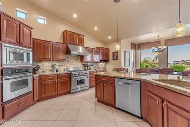 Exceptional location on a peaceful, premium interior golf course on Tuscany Falls At Pebble Creek in Arizona - for sale on GolfHomes.com, golf home, golf lot