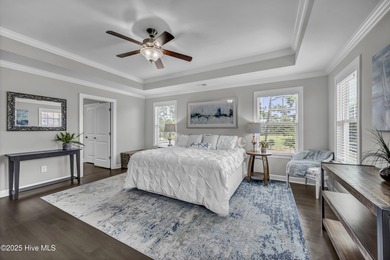 Stunning Coastal Craftsman Style 5 Bedroom, 3 Bath Home located on Beau Rivage Golf and Resort in North Carolina - for sale on GolfHomes.com, golf home, golf lot