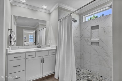 Stunning Coastal Craftsman Style 5 Bedroom, 3 Bath Home located on Beau Rivage Golf and Resort in North Carolina - for sale on GolfHomes.com, golf home, golf lot