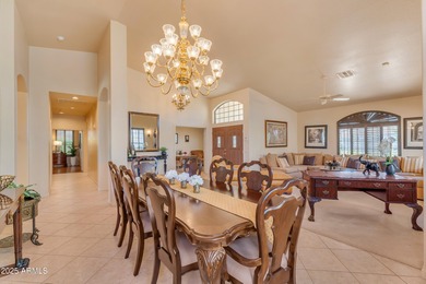 Exceptional location on a peaceful, premium interior golf course on Tuscany Falls At Pebble Creek in Arizona - for sale on GolfHomes.com, golf home, golf lot