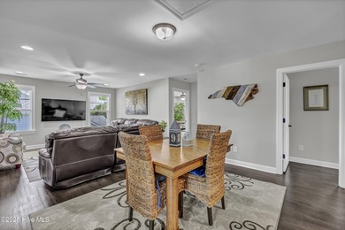 Stunning Coastal Craftsman Style 5 Bedroom, 3 Bath Home located on Beau Rivage Golf and Resort in North Carolina - for sale on GolfHomes.com, golf home, golf lot