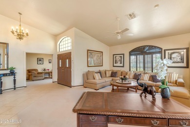 Exceptional location on a peaceful, premium interior golf course on Tuscany Falls At Pebble Creek in Arizona - for sale on GolfHomes.com, golf home, golf lot