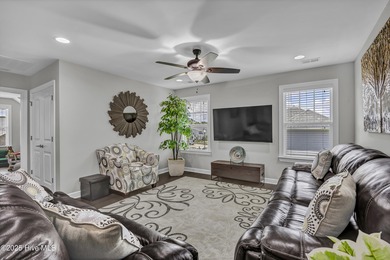 Stunning Coastal Craftsman Style 5 Bedroom, 3 Bath Home located on Beau Rivage Golf and Resort in North Carolina - for sale on GolfHomes.com, golf home, golf lot