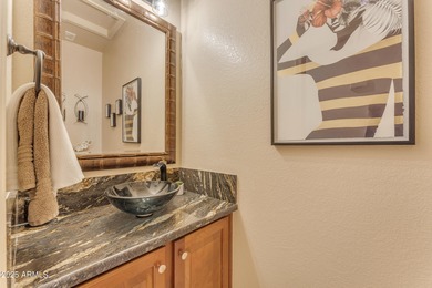 Exceptional location on a peaceful, premium interior golf course on Tuscany Falls At Pebble Creek in Arizona - for sale on GolfHomes.com, golf home, golf lot