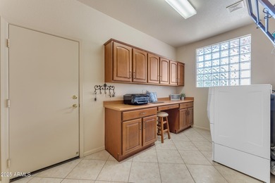 Exceptional location on a peaceful, premium interior golf course on Tuscany Falls At Pebble Creek in Arizona - for sale on GolfHomes.com, golf home, golf lot