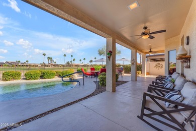 Exceptional location on a peaceful, premium interior golf course on Tuscany Falls At Pebble Creek in Arizona - for sale on GolfHomes.com, golf home, golf lot