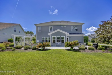 Stunning Coastal Craftsman Style 5 Bedroom, 3 Bath Home located on Beau Rivage Golf and Resort in North Carolina - for sale on GolfHomes.com, golf home, golf lot