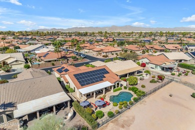 Exceptional location on a peaceful, premium interior golf course on Tuscany Falls At Pebble Creek in Arizona - for sale on GolfHomes.com, golf home, golf lot