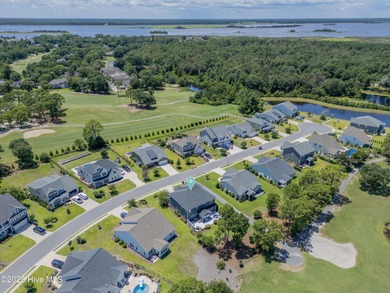 Stunning Coastal Craftsman Style 5 Bedroom, 3 Bath Home located on Beau Rivage Golf and Resort in North Carolina - for sale on GolfHomes.com, golf home, golf lot
