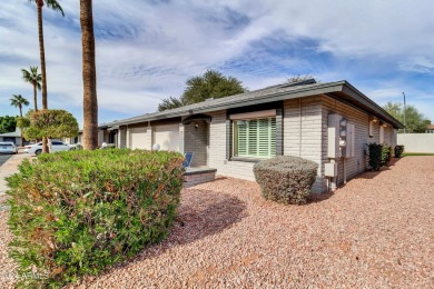 This charming townhome, nestled within a vibrant 55+ active on Sunland Village East Golf Course in Arizona - for sale on GolfHomes.com, golf home, golf lot