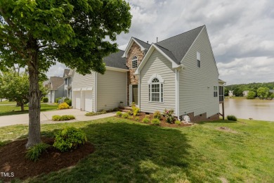 Welcome home to this amazing Durham retreat on the water! This on The Crossings at Grove Park in North Carolina - for sale on GolfHomes.com, golf home, golf lot