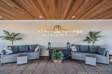 A golfer's dream villa in mint condition, perfectly situated on on Seven Springs Golf and Country Club in Florida - for sale on GolfHomes.com, golf home, golf lot