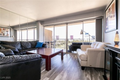 Experience elevated living in this 9th-floor high-rise unit on Las Vegas Country Club in Nevada - for sale on GolfHomes.com, golf home, golf lot