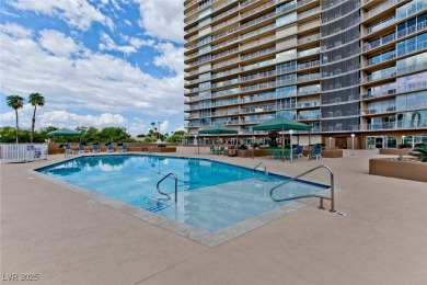 Experience elevated living in this 9th-floor high-rise unit on Las Vegas Country Club in Nevada - for sale on GolfHomes.com, golf home, golf lot