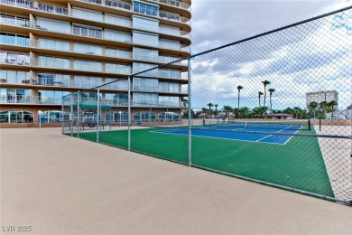 Experience elevated living in this 9th-floor high-rise unit on Las Vegas Country Club in Nevada - for sale on GolfHomes.com, golf home, golf lot