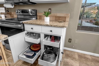 Life in Gold Canyon is meant to be savored, and this beautifully on Gold Canyon Golf Resort  in Arizona - for sale on GolfHomes.com, golf home, golf lot