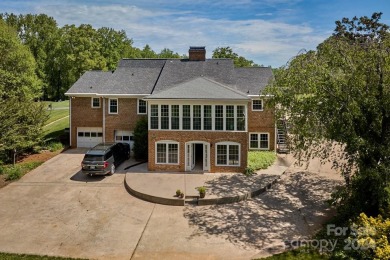 Stately brick home with fully finished lower level at Cleveland on Cleveland Country Club  in North Carolina - for sale on GolfHomes.com, golf home, golf lot