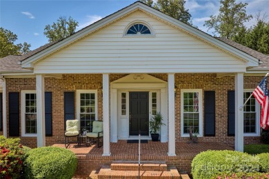 Stately brick home with fully finished lower level at Cleveland on Cleveland Country Club  in North Carolina - for sale on GolfHomes.com, golf home, golf lot