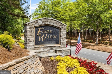 This updated and well-kept home is situated in the desirable on Canongate At Eagle Watch Golf Club in Georgia - for sale on GolfHomes.com, golf home, golf lot
