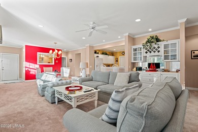 This first-floor Golfmaster II villa is the perfect blend of on Long Cove Club in South Carolina - for sale on GolfHomes.com, golf home, golf lot