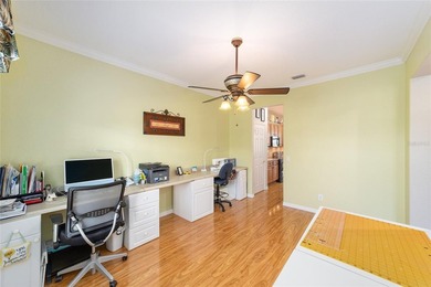 The perfect Hanover 3 Bedroom 2 bath Golf course home is just on Eagle Ridge At Spruce Creek Country Club in Florida - for sale on GolfHomes.com, golf home, golf lot