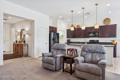 Welcome Home! Fully furnished/turn-key lock n' leave villa on Tuscany Falls At Pebble Creek in Arizona - for sale on GolfHomes.com, golf home, golf lot