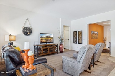 Welcome Home! Fully furnished/turn-key lock n' leave villa on Tuscany Falls At Pebble Creek in Arizona - for sale on GolfHomes.com, golf home, golf lot