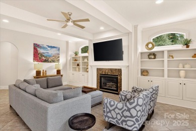 Mediterranean elegance meets luxury living in this stately on TPC at Piper Glen in North Carolina - for sale on GolfHomes.com, golf home, golf lot