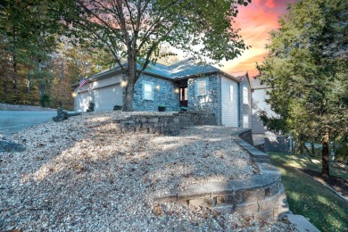 Elegant and expansive 5-bedroom, 3-bathroom home nestled in the on Ledgestone Country Club and Golf Course in Missouri - for sale on GolfHomes.com, golf home, golf lot