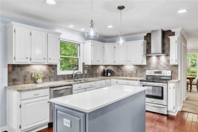 Beautiful seasonal water views! Located on 2 lots on a quiet on Keowee Key Golf and Country Club in South Carolina - for sale on GolfHomes.com, golf home, golf lot