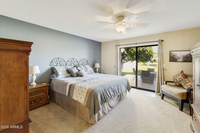 Welcome to this nicely furnished patio home in the popular 55+ on Fountain of the Sun Country Club in Arizona - for sale on GolfHomes.com, golf home, golf lot