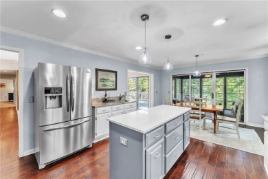 Beautiful seasonal water views! Located on 2 lots on a quiet on Keowee Key Golf and Country Club in South Carolina - for sale on GolfHomes.com, golf home, golf lot