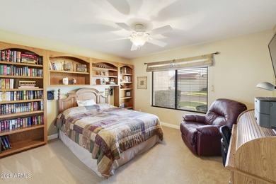 Welcome to this nicely furnished patio home in the popular 55+ on Fountain of the Sun Country Club in Arizona - for sale on GolfHomes.com, golf home, golf lot