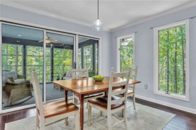 Beautiful seasonal water views! Located on 2 lots on a quiet on Keowee Key Golf and Country Club in South Carolina - for sale on GolfHomes.com, golf home, golf lot