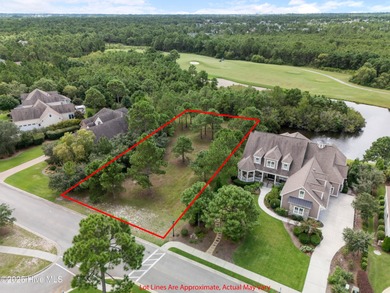 Opportunities like this are rare! EPIC pond and 5th Fairway on Members Club At St. James Plantation in North Carolina - for sale on GolfHomes.com, golf home, golf lot