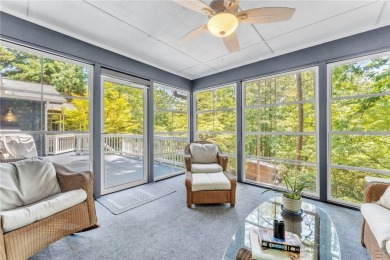 Beautiful seasonal water views! Located on 2 lots on a quiet on Keowee Key Golf and Country Club in South Carolina - for sale on GolfHomes.com, golf home, golf lot