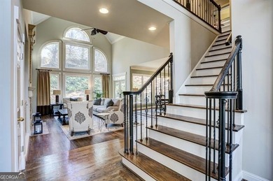 Nestled in the heart of the exclusive, gated community of Laurel on Laurel Springs Golf Club in Georgia - for sale on GolfHomes.com, golf home, golf lot