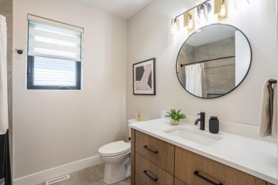 Recently built in 2023, this custom ranch home offers 5 bedrooms on Dakota Dunes Country Club in South Dakota - for sale on GolfHomes.com, golf home, golf lot