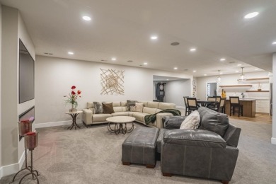 Recently built in 2023, this custom ranch home offers 5 bedrooms on Dakota Dunes Country Club in South Dakota - for sale on GolfHomes.com, golf home, golf lot