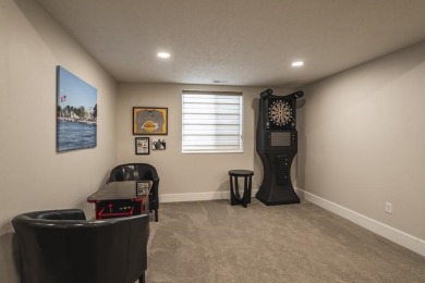 Recently built in 2023, this custom ranch home offers 5 bedrooms on Dakota Dunes Country Club in South Dakota - for sale on GolfHomes.com, golf home, golf lot