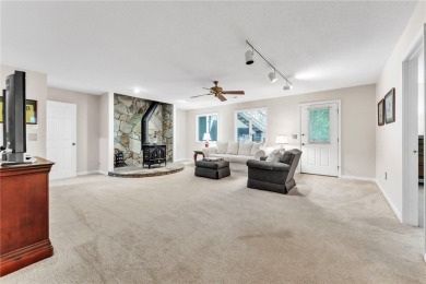 Beautiful seasonal water views! Located on 2 lots on a quiet on Keowee Key Golf and Country Club in South Carolina - for sale on GolfHomes.com, golf home, golf lot