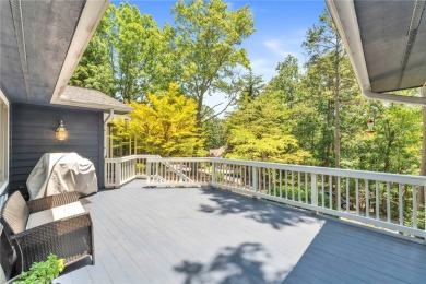 Beautiful seasonal water views! Located on 2 lots on a quiet on Keowee Key Golf and Country Club in South Carolina - for sale on GolfHomes.com, golf home, golf lot