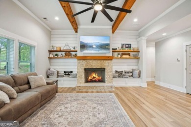 Custom Built in 2021, Master on Main, Level Wooded Backyard on on Royal Lakes Golf and Country Club in Georgia - for sale on GolfHomes.com, golf home, golf lot