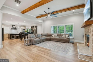 Custom Built in 2021, Master on Main, Level Wooded Backyard on on Royal Lakes Golf and Country Club in Georgia - for sale on GolfHomes.com, golf home, golf lot