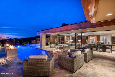 This home was reimagined by the talented designer, Betty Duff on Desert Mountain Club - Apache Golf Course in Arizona - for sale on GolfHomes.com, golf home, golf lot