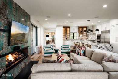 This home was reimagined by the talented designer, Betty Duff on Desert Mountain Club - Apache Golf Course in Arizona - for sale on GolfHomes.com, golf home, golf lot